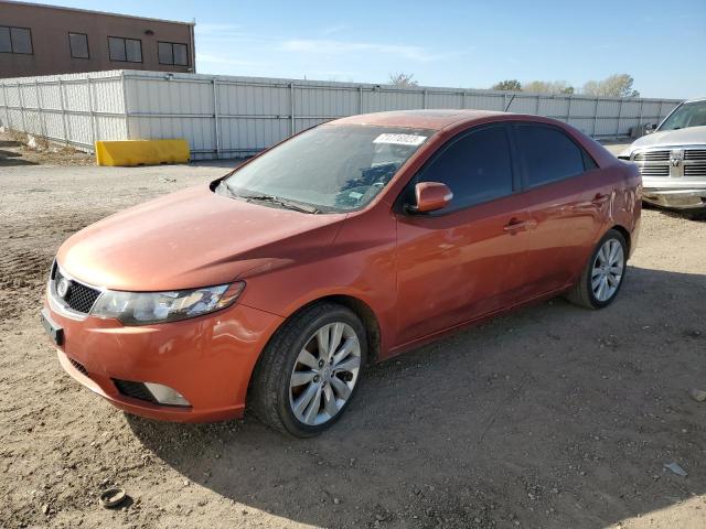 KNAFW4A33A5112575 - 2010 KIA FORTE SX ORANGE photo 1