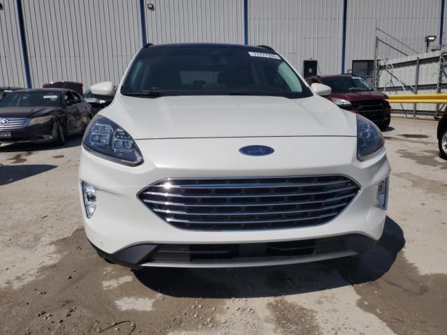 1FMCU9J92MUA30470 - 2021 FORD ESCAPE TITANIUM WHITE photo 5
