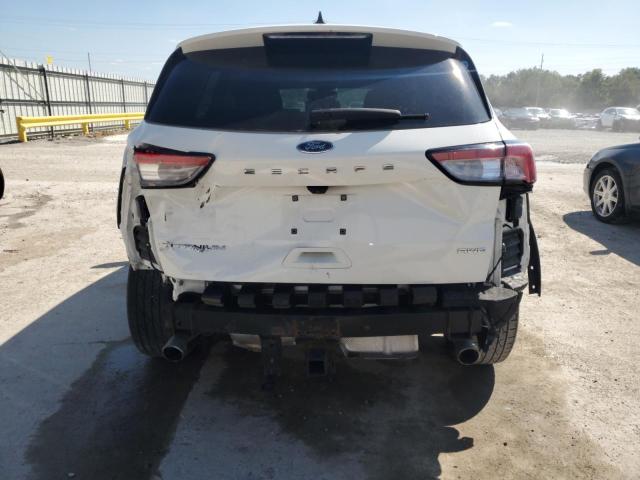 1FMCU9J92MUA30470 - 2021 FORD ESCAPE TITANIUM WHITE photo 6