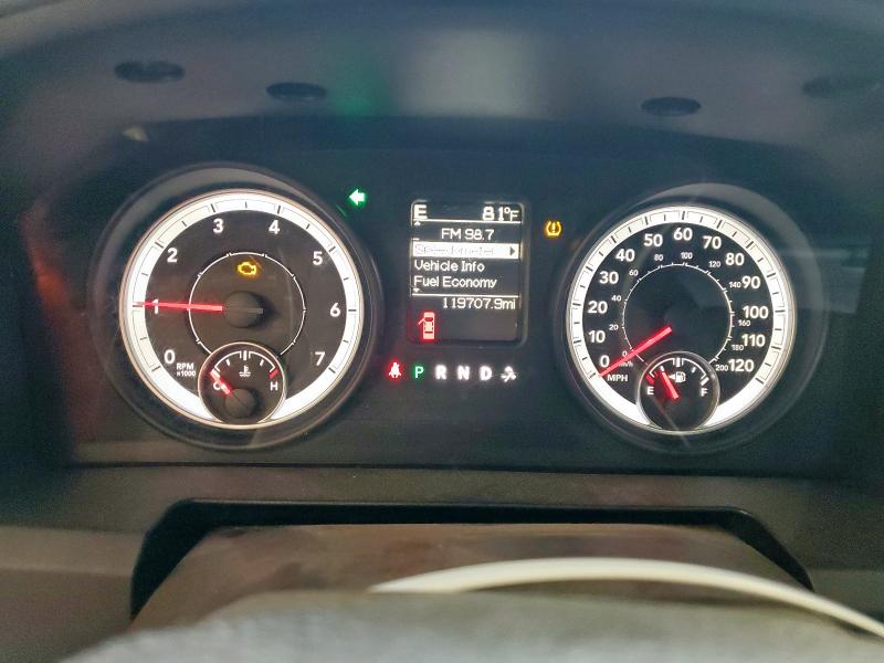 1C6RR6LG9DS575935 - 2013 RAM 1500 SLT Szary zdjęcie 9