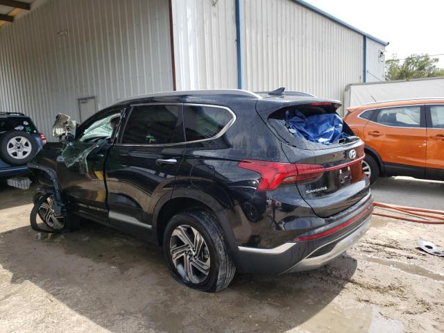 5NMS34AJ3MH326699 - 2021 HYUNDAI SANTA FE SEL BLACK photo 2