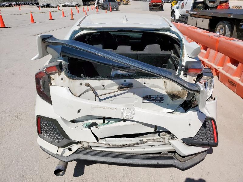 SHHFK7H28HU203250 - 2017 HONDA CIVIC LX WHITE photo 6