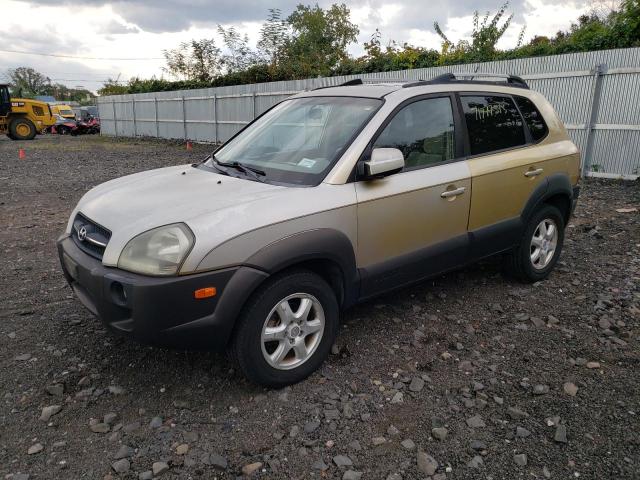 KM8JN12D65U102524 - 2005 HYUNDAI TUCSON GLS GOLD photo 1