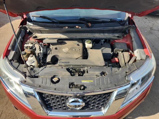 5N1AR2MM1GC608374 - 2016 NISSAN PATHFINDER S 红色 照片 12
