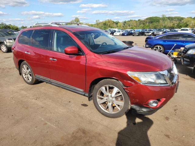 5N1AR2MM1GC608374 - 2016 NISSAN PATHFINDER S 红色 照片 4