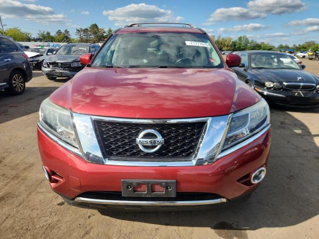 5N1AR2MM1GC608374 - 2016 NISSAN PATHFINDER S 红色 照片 5