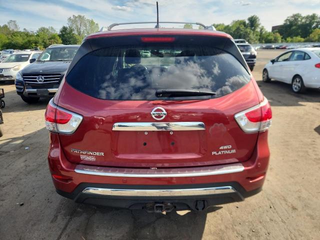 5N1AR2MM1GC608374 - 2016 NISSAN PATHFINDER S 红色 照片 6