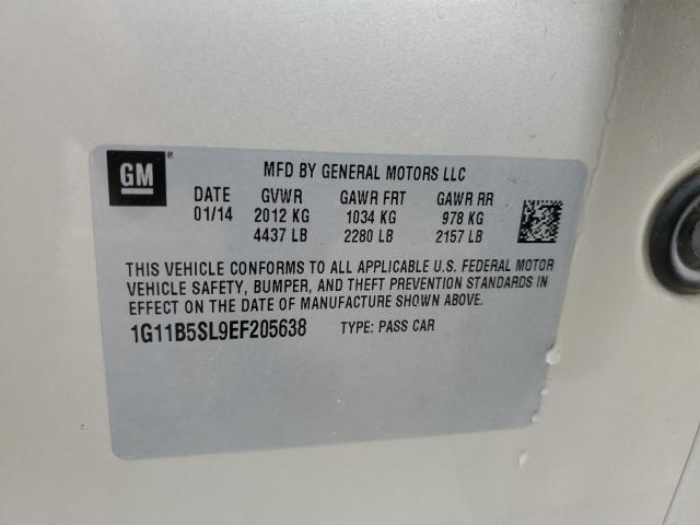 1G11B5SL9EF205638 - 2014 CHEVROLET MALIBU LS TAN photo 13