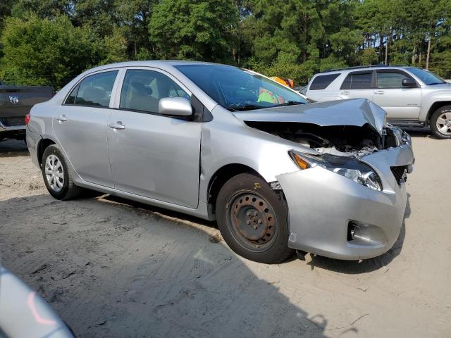 2T1BU40E69C190891 - 2009 TOYOTA COROLLA BASE SILVER photo 4