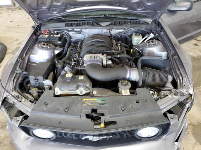 1ZVFT82H765101113 - 2006 FORD MUSTANG GT GRAY photo 11