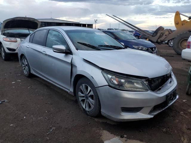 1HGCR2F3XDA109843 - 2013 HONDA ACCORD LX SILVER photo 4