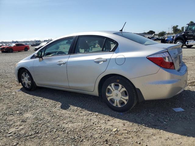 JHMFB4F2XCS000339 - 2012 HONDA CIVIC HYBRID Күміс фото 2