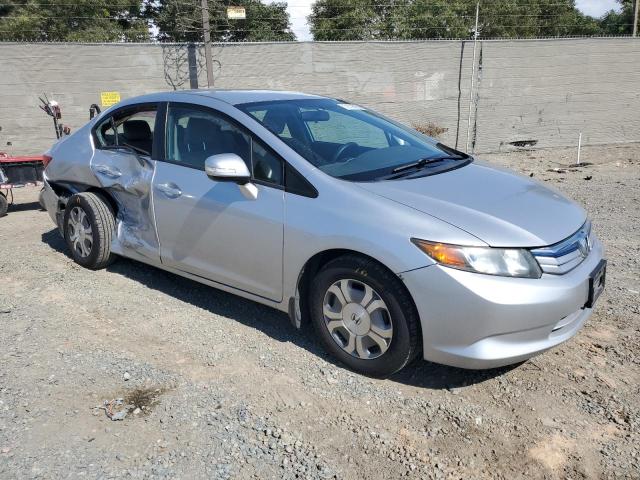 JHMFB4F2XCS000339 - 2012 HONDA CIVIC HYBRID Күміс фото 4