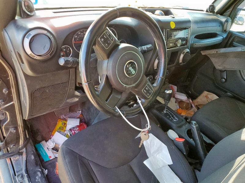 1C4AJWAG5DL666419 - 2013 JEEP WRANGLER SPORT 石墨色 照片 8