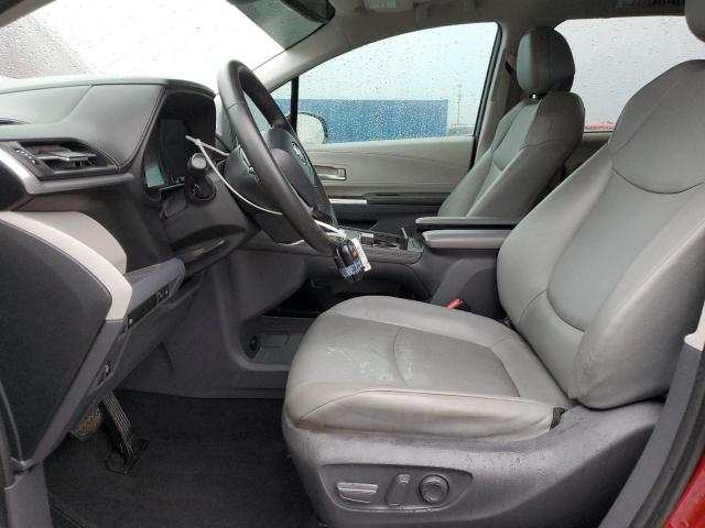 5TDYRKEC9MS066959 - 2021 TOYOTA SIENNA XLE RED photo 7