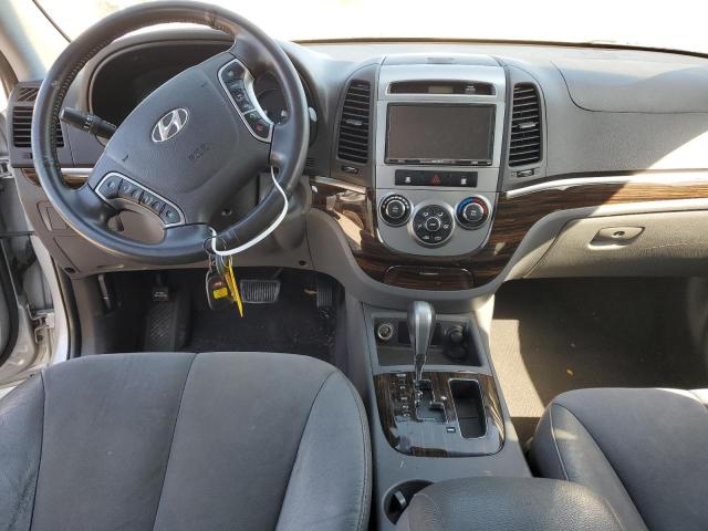 5NMSH4AG3AH395250 - 2010 HYUNDAI SANTA FE SE SILVER photo 8