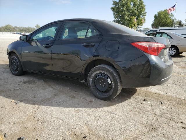 5YFBURHE3KP893288 - 2019 TOYOTA COROLLA L BLACK photo 2