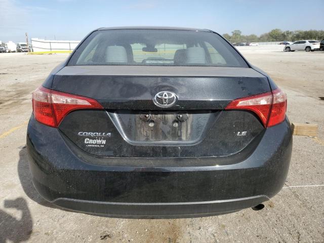 5YFBURHE3KP893288 - 2019 TOYOTA COROLLA L BLACK photo 6