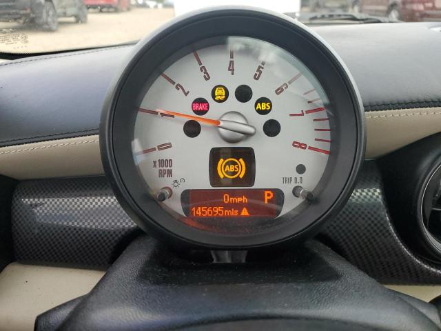 WMWSV3C5XCT387238 - 2012 MINI COOPER S BLACK photo 9