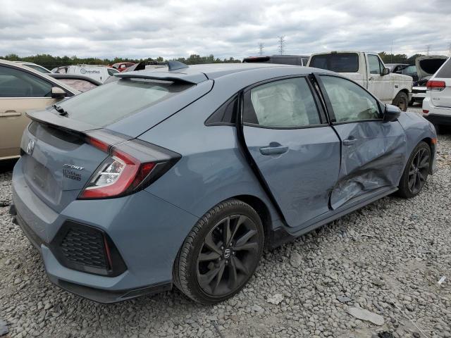 SHHFK7H40KU203218 - 2019 HONDA CIVIC SPORT ნაცრისფერი ფოტო 3