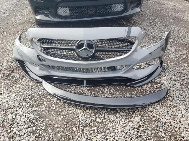 55SWF4KB5HU223290 - 2017 MERCEDES-BENZ C 300 4MATIC CHARCOAL photo 12