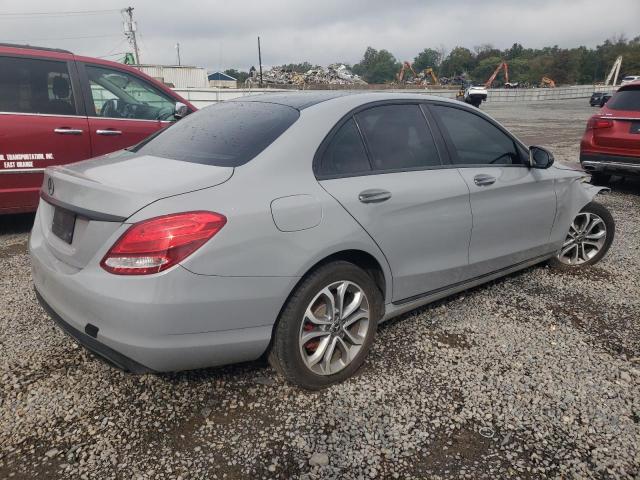 55SWF4KB5HU223290 - 2017 MERCEDES-BENZ C 300 4MATIC CHARCOAL photo 3