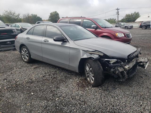 55SWF4KB5HU223290 - 2017 MERCEDES-BENZ C 300 4MATIC CHARCOAL photo 4