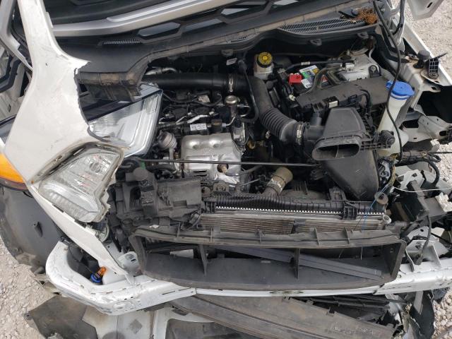 MAJ3S2GE7KC309704 - 2019 FORD ECOSPORT SE WHITE photo 12