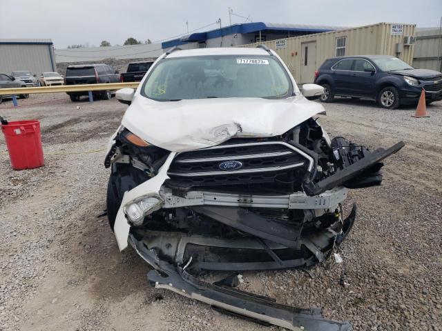 MAJ3S2GE7KC309704 - 2019 FORD ECOSPORT SE WHITE photo 5