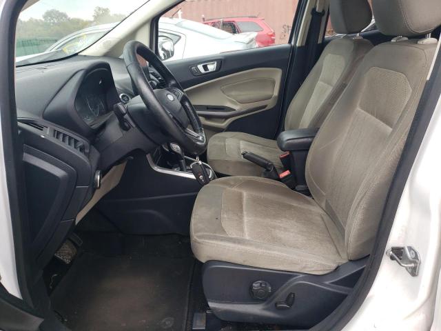 MAJ3S2GE7KC309704 - 2019 FORD ECOSPORT SE WHITE photo 7