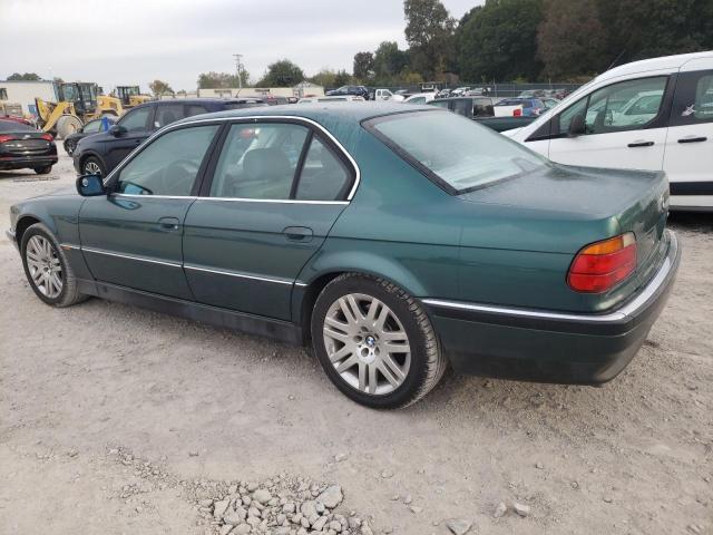 WBAGF6327SDH07931 - 1995 BMW 740 I AUTOMATIC GREEN photo 2