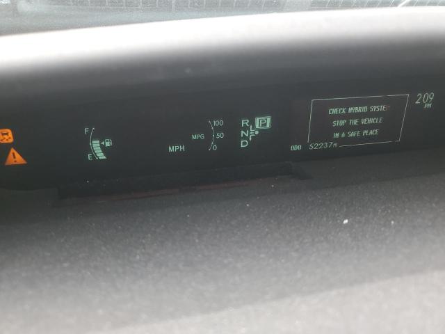 JTDKN3DU2F1906341 - 2015 TOYOTA PRIUS TURQUOISE photo 9