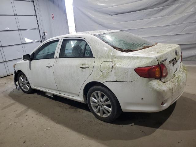 JTDBL40E099034063 - 2009 TOYOTA COROLLA BASE WHITE photo 2