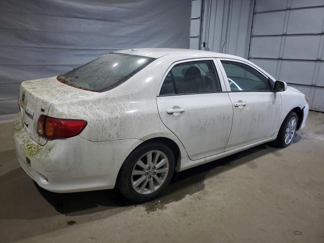 JTDBL40E099034063 - 2009 TOYOTA COROLLA BASE WHITE photo 3