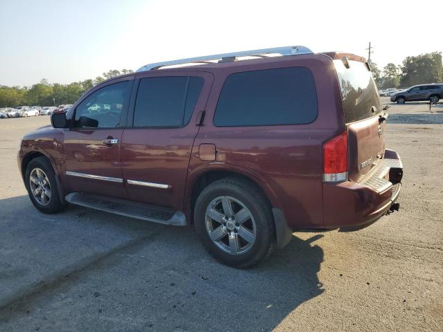 5N1BA0NF9BN607275 - 2011 NISSAN ARMADA PLATINUM RED photo 2