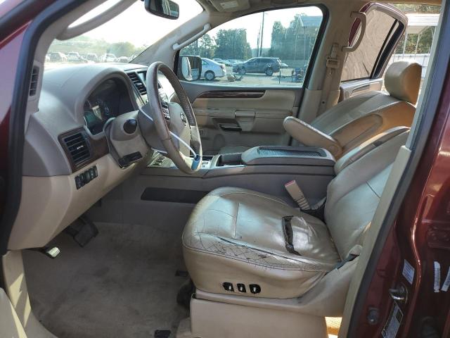 5N1BA0NF9BN607275 - 2011 NISSAN ARMADA PLATINUM RED photo 7