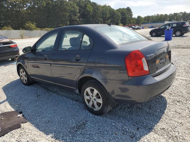 KMHCN46C09U321979 - 2009 HYUNDAI ACCENT GLS CHARCOAL photo 2