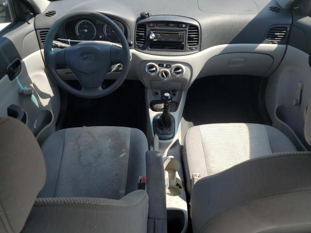 KMHCN46C09U321979 - 2009 HYUNDAI ACCENT GLS CHARCOAL photo 8