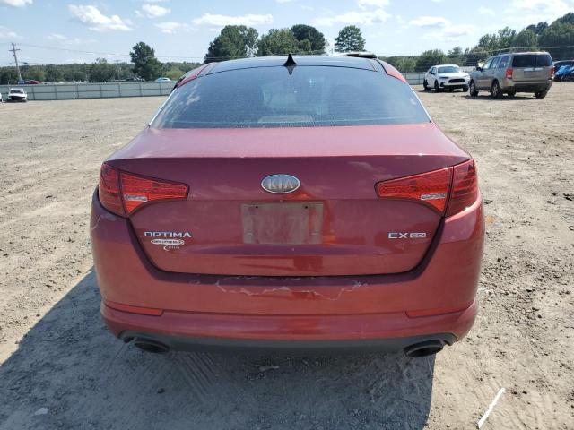 5XXGN4A7XDG110643 - 2013 KIA OPTIMA EX RED photo 6