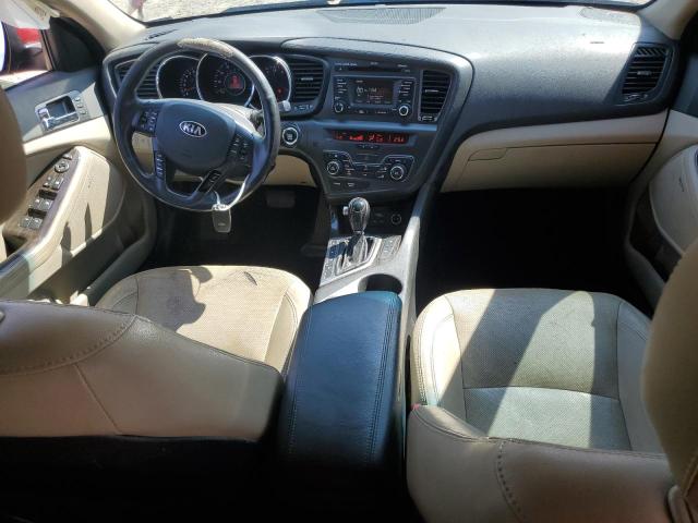 5XXGN4A7XDG110643 - 2013 KIA OPTIMA EX RED photo 8