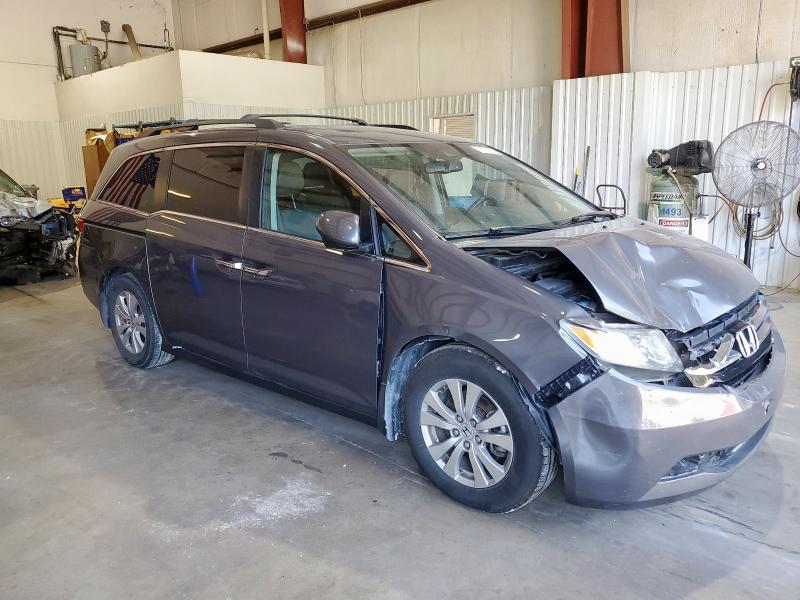 5FNRL5H60GB127461 - 2016 HONDA ODYSSEY EXL GRAY photo 4