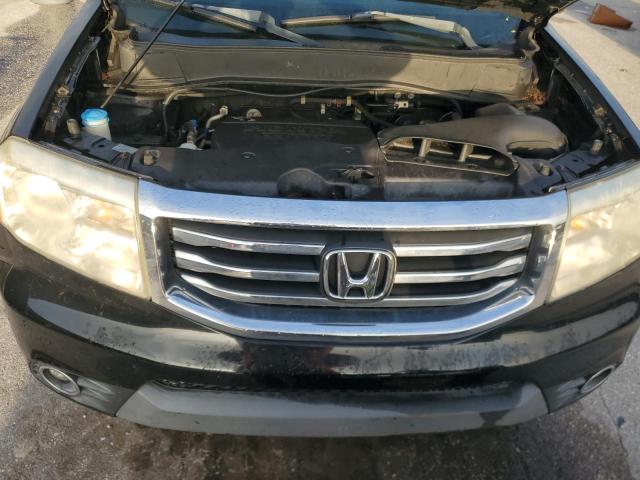 5FNYF3H66DB032096 - 2013 HONDA PILOT EXL BLACK photo 12