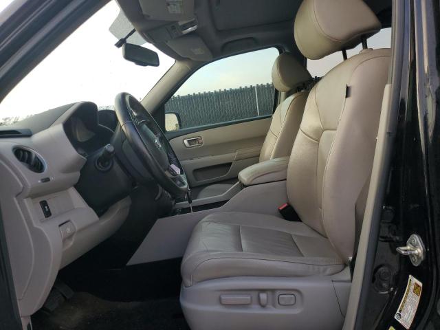 5FNYF3H66DB032096 - 2013 HONDA PILOT EXL BLACK photo 7