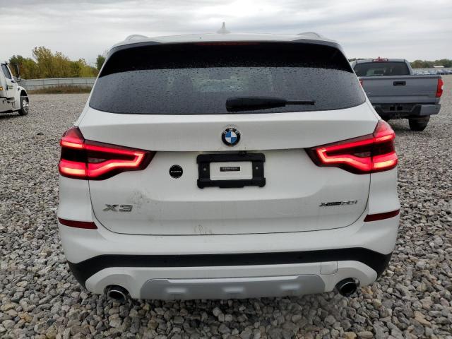 5UXTR9C51KLP97745 - 2019 BMW X3 XDRIVE30I WHITE photo 6