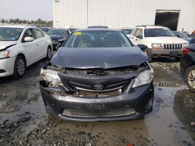 2T1BU4EE2CC791960 - 2012 TOYOTA COROLLA BASE GRAY photo 5