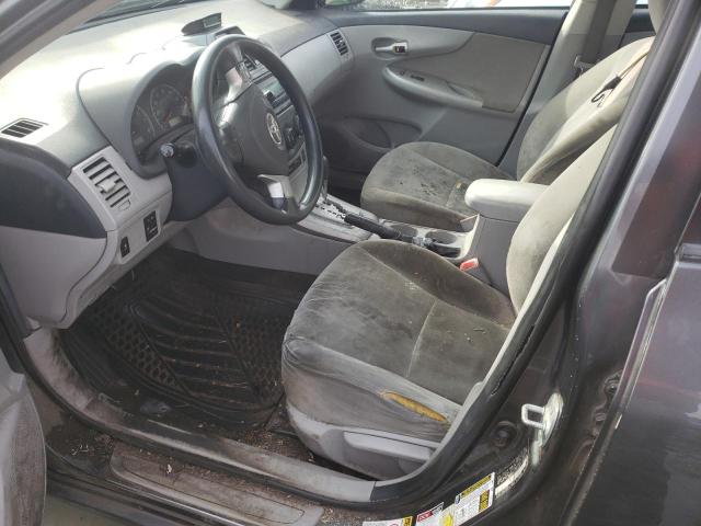 2T1BU4EE2CC791960 - 2012 TOYOTA COROLLA BASE GRAY photo 7