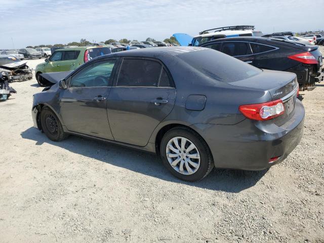 2T1BU4EE1CC868253 - 2012 TOYOTA COROLLA BASE GRAY photo 2