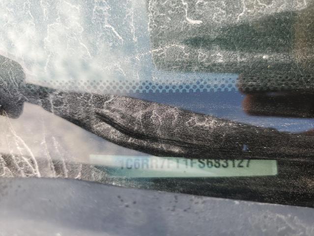 1C6RR7FT1FS683127 - 2015 RAM 1500 ST CHARCOAL photo 12