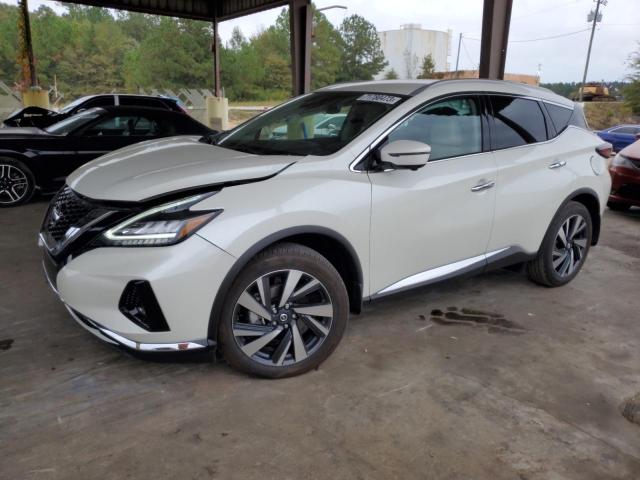 5N1AZ2CJ7NC112113 - 2022 NISSAN MURANO SL WHITE photo 1