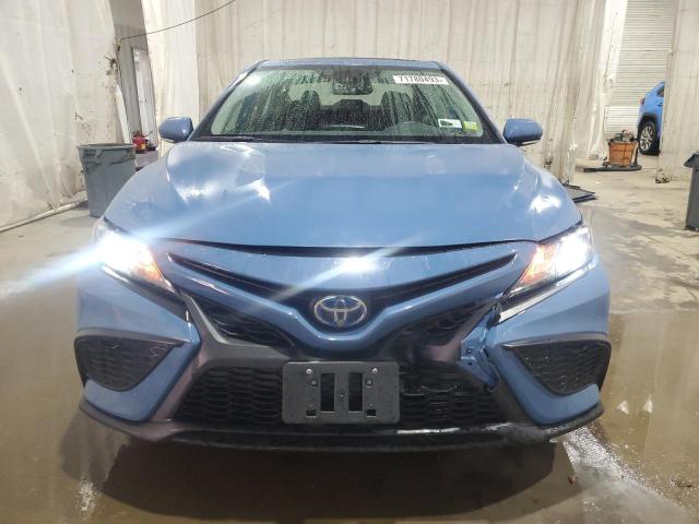 4T1S31AK2PU050600 - 2023 TOYOTA CAMRY SE NIGHT SHADE BLUE photo 5